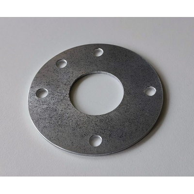 Guying ring for tubular mast